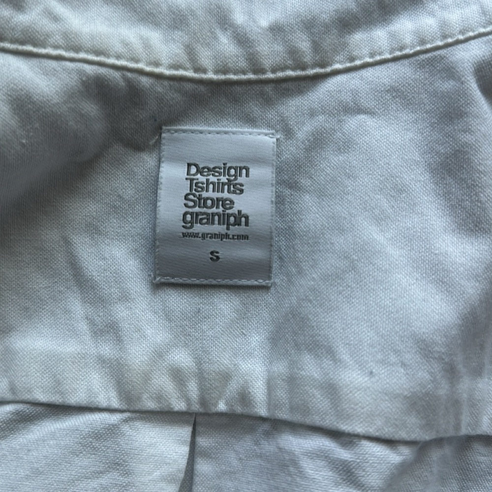 RARE Graniph Japan + Tom & Jerry Pocket Shirt in White - Picture 4 of 6